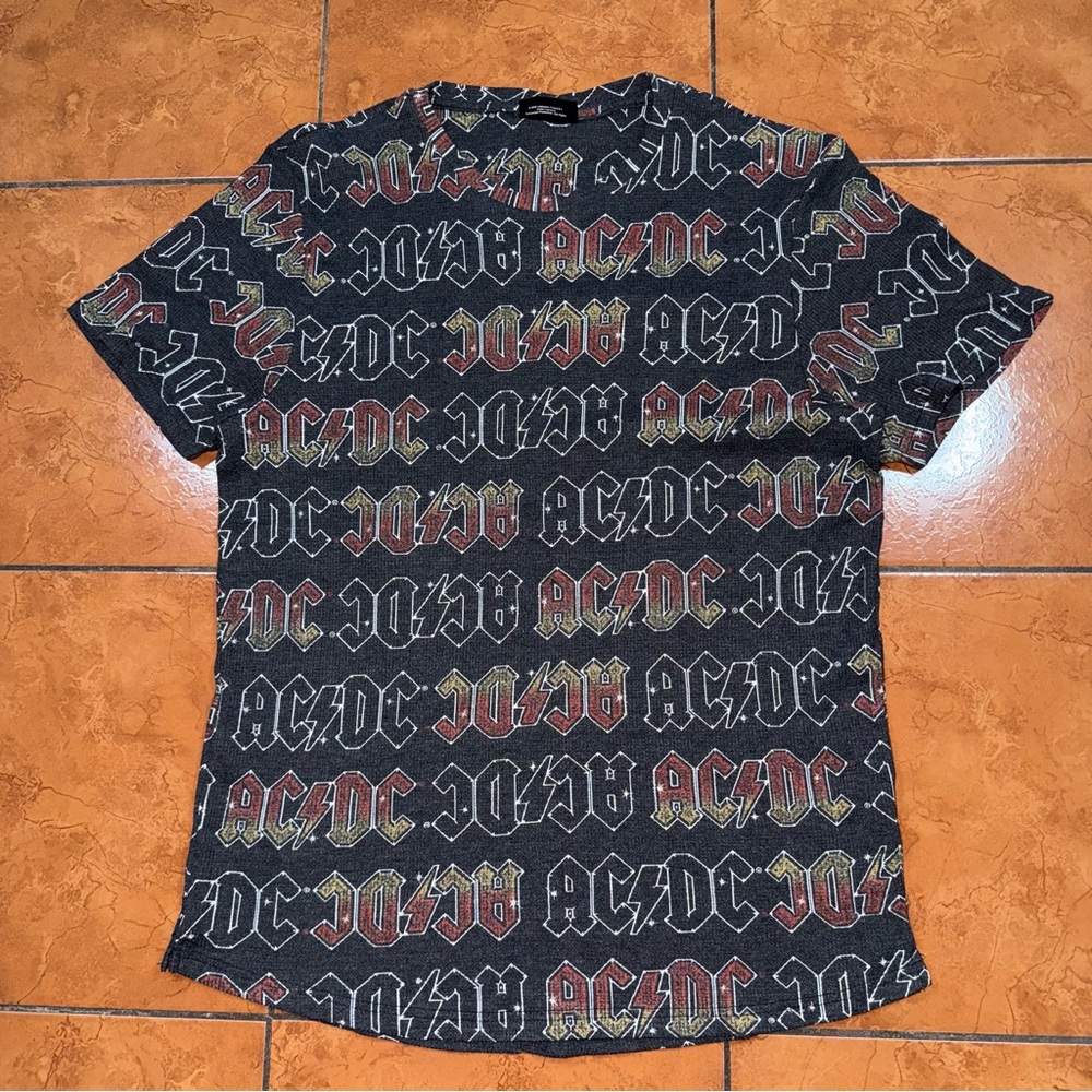 AC/DC Graphic Men's Black T-Shirt